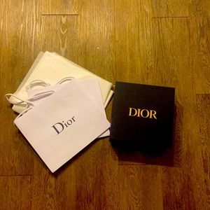 Dior gift box and gift bundle